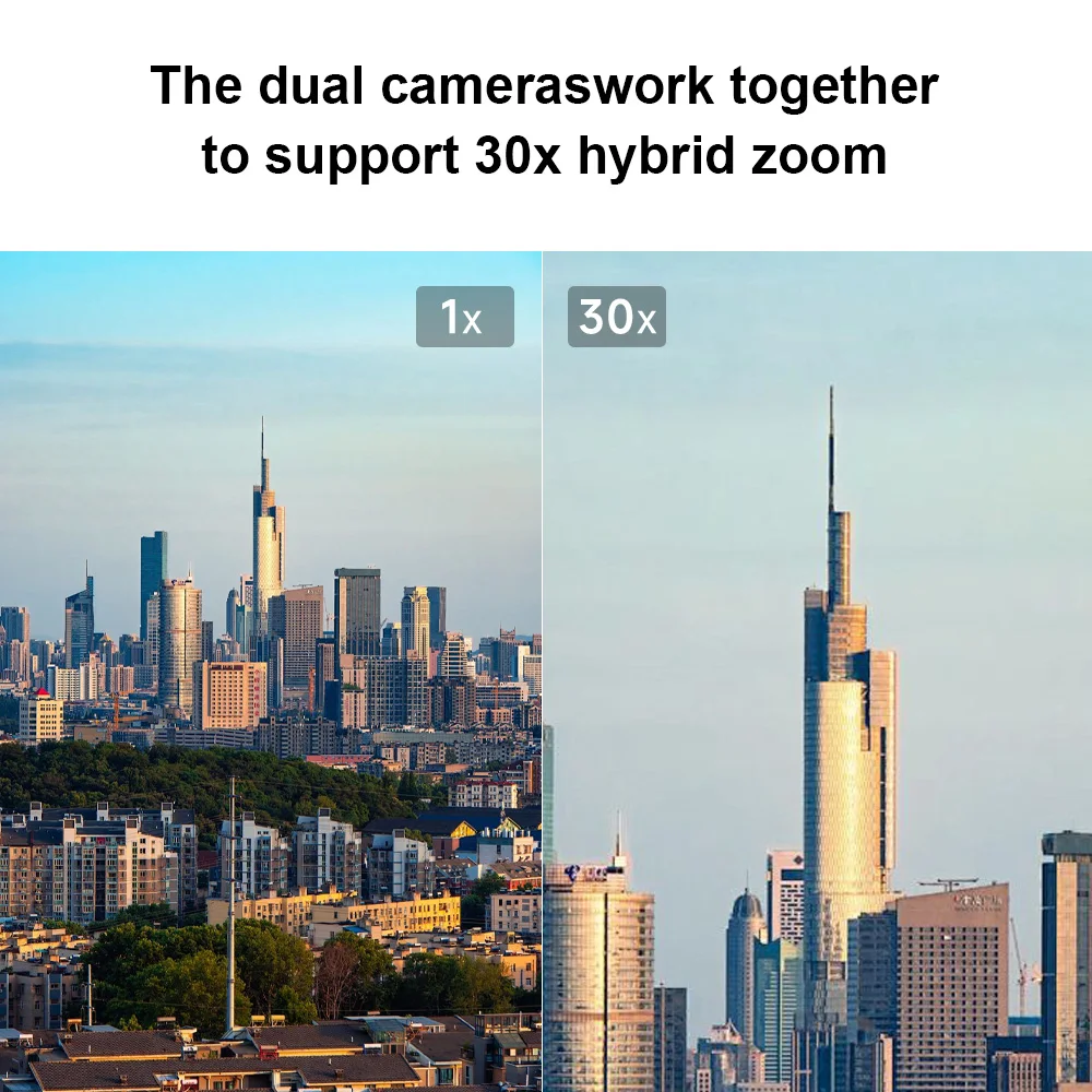 طائرة بدون طيار FIMI X8 Tele Max Beyond Vision كاميرا واسعة الزاوية وكاميرا Tele 30x تكبير هجين 4K 60Fps 3-Axis Gimbal RC Quadcopter بدون طيار مع بطارية 5000mah Plus ومحور شحن ثنائي الاتجاه