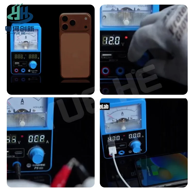 Sunshine P5 Mini Power Adapter features high-precision voltage and current monitoring for equipment testing and charging