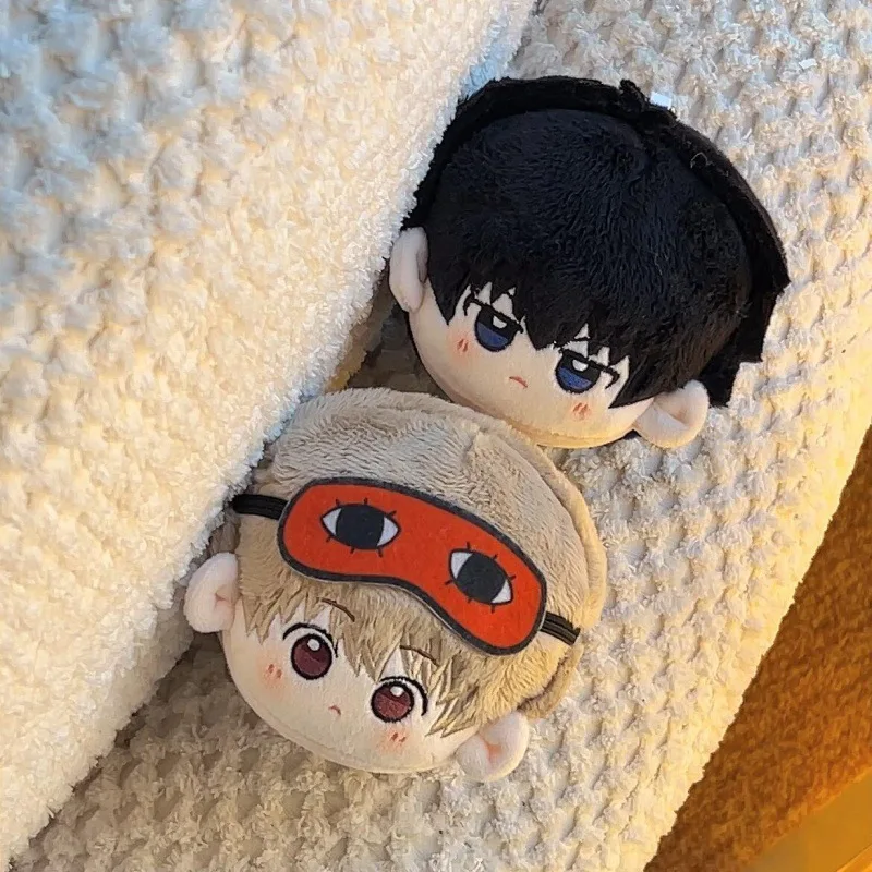 8cm GINTAMA pluszowe zabawki Cartoon śliczne miękkie nadziewane Sakata Gintoki brelok lalki dla dziecka urodziny prezent na boże narodzenie