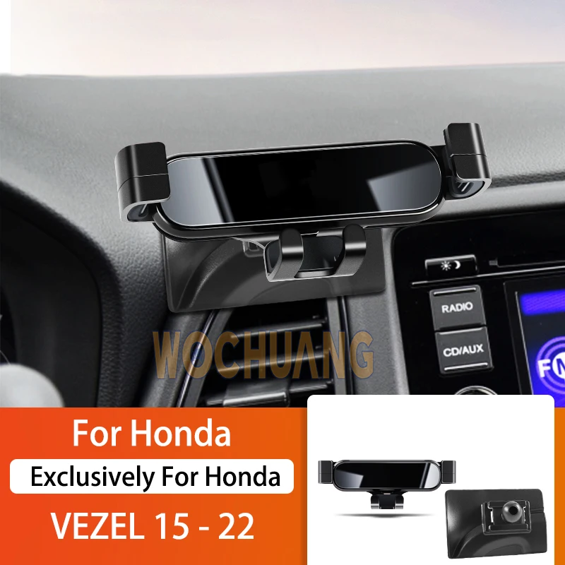 

Car Mobile Phone Holder For Honda Vezel 2015-2022 360 Degree Rotating GPS Special Mount Support Navigation Bracket Accessories