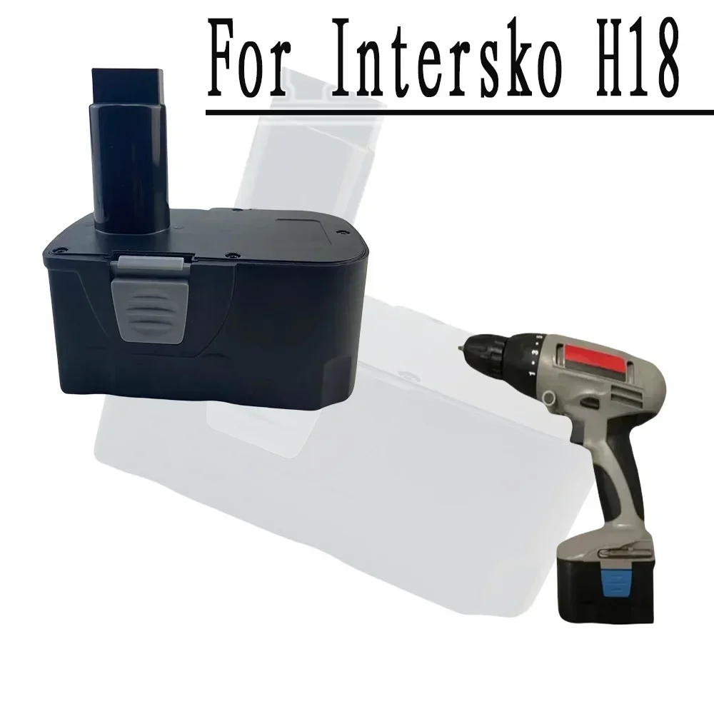 بطارية Ni-CD 18 فولت 6800 مللي أمبير في الساعة لأداة الطاقة Interskol H18 استبدال بطارية الحفر اللاسلكية