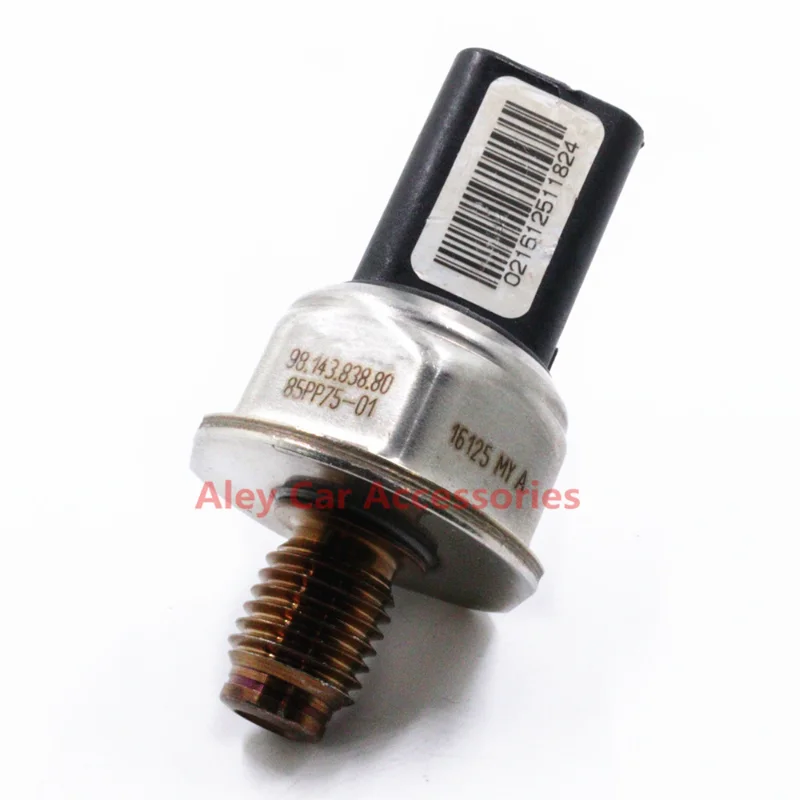 Original 85PP75-01 Fuel Rail Pressure Sensor 9814383880 85PP7501 Diesel High Pressure Sensor For Peugeot 3008 Boxer