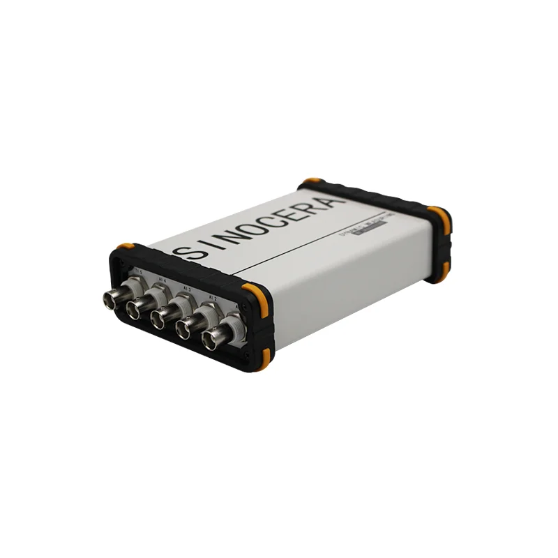USB power 4 Channels IEPE High-precision Dynamic signal Collector Portable Dynamic Data Acquisition
