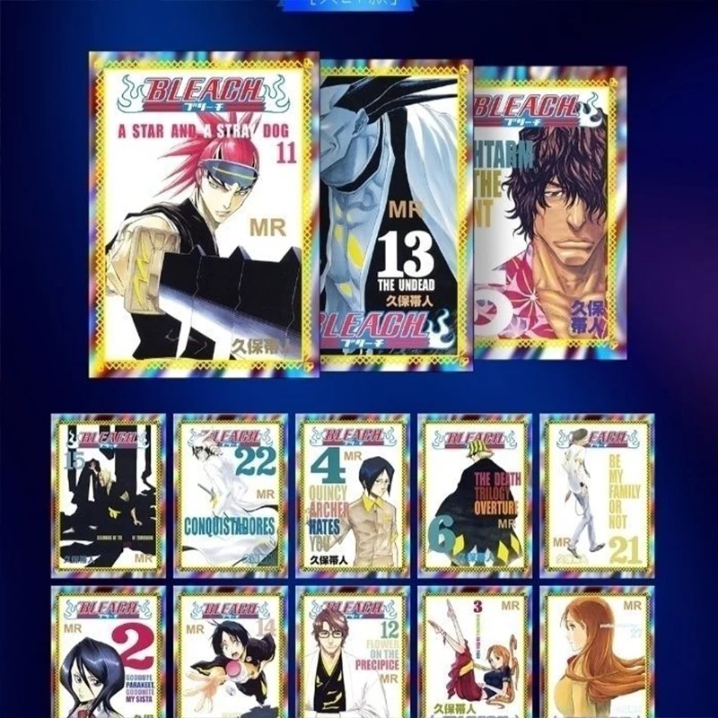 New Bleach Millennium Bloody War Chapter Kurosaki Ichigo Inoue Orihime Kuchiki Rukia Ssr Ur Mr Card Collection Birthday Gifts