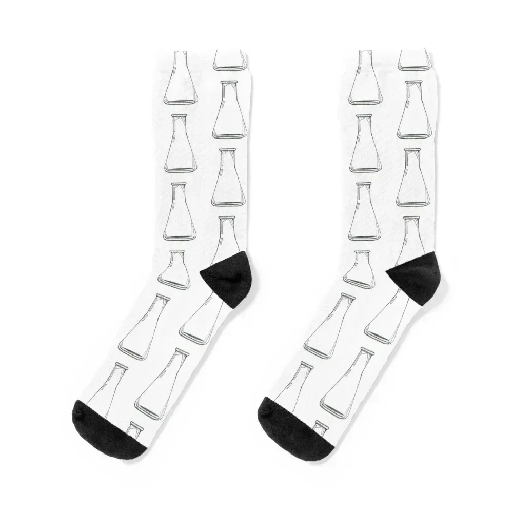 

Chemistry Beaker Socks anti-slip christmas stocking warm winter japanese fashion Socks Men Women's