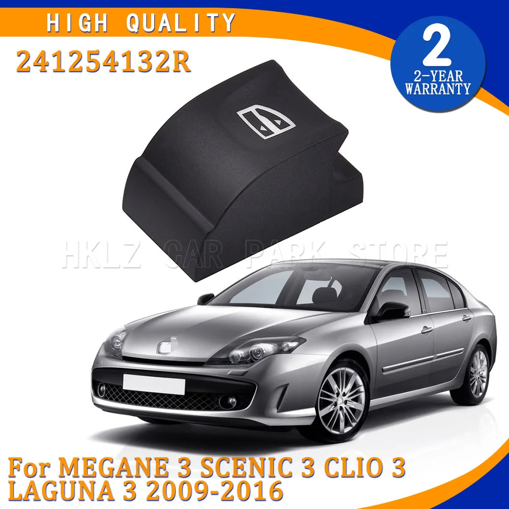 241254132R 809610007R For RENAULT MEGANE 3 SCENIC 3 CLIO 3 LAGUNA 3 2009-2016 2PCS New Window Lever Switch Buttons Car Accessory