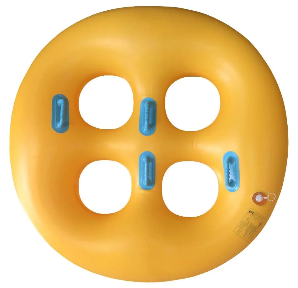 Professional Customized Double Player Inflatable Swimming Ring Raft Water Park Slide Raft Tube