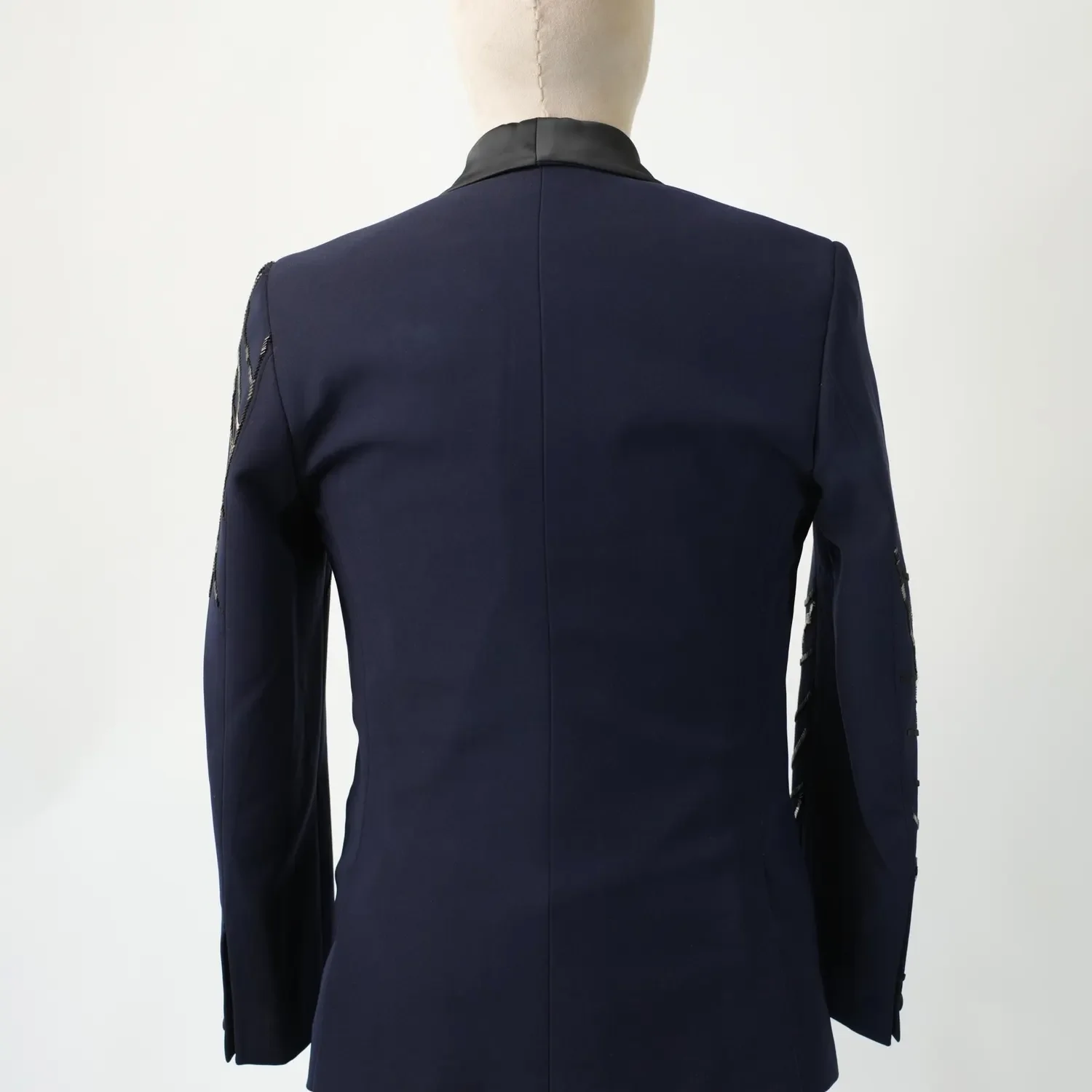 Men's 2 Piece Tuxedo Fashion Slim Fit Suits One Button Regular Fit for Wedding Groom Business Prom Luxury Customized