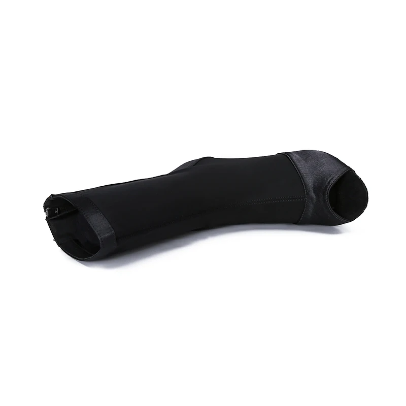 Czarne elastyczne buty do tańca dla kobiet, buty do tańca towarzyskiego i latynoamerykańskiego, damskie buty jazzowe na miękkiej podeszwie, buty na wysokim obcasie do tańca.