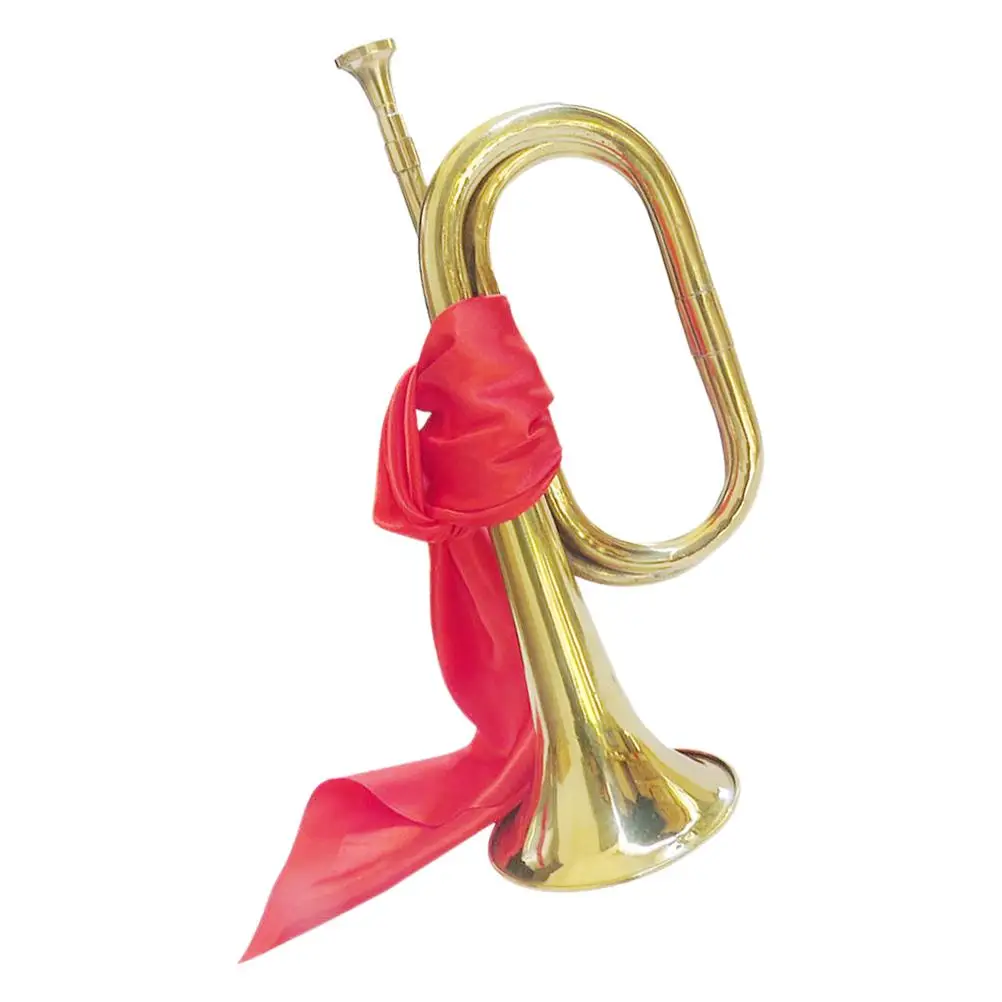 

Bugle Stage Performance Instrument Wind Loudspeaker Beginner Cloth Musical Instruments