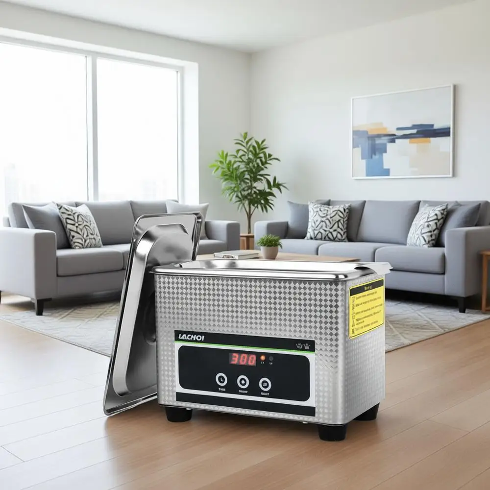 

Ультразвуковая мойка UltraCleaner 800 мл с частотой 40 кГц для ювелирных изделий, часов, монет и бриллиантов