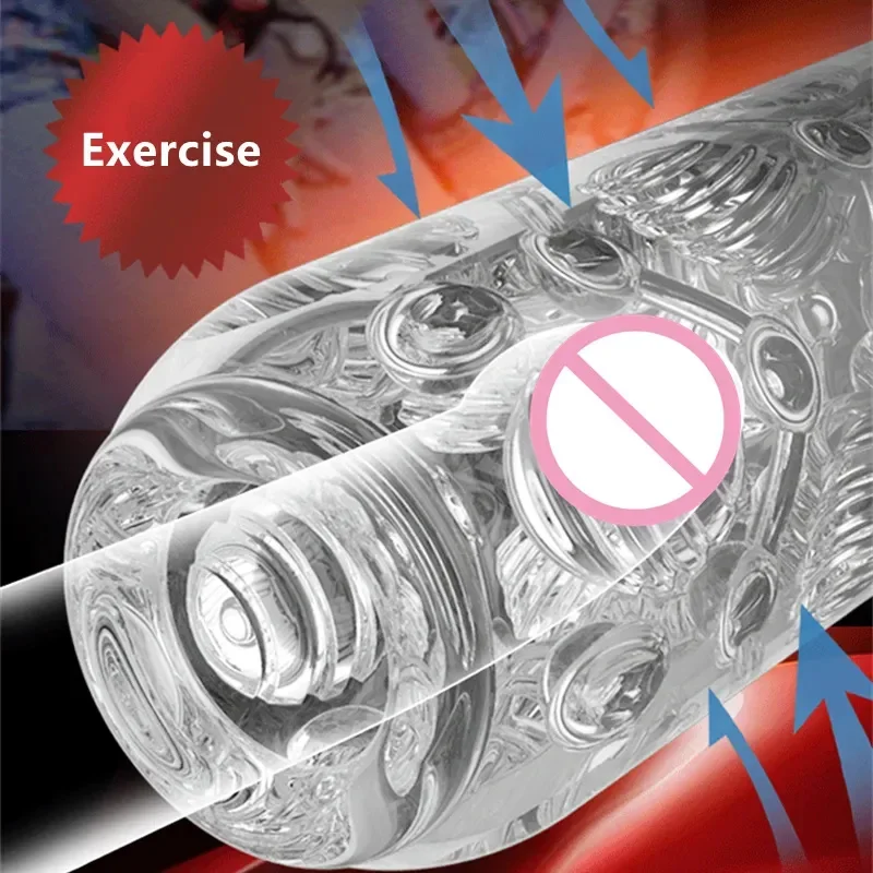 Резиновый автоматический мастурбатор для мужчин, Усадочные игрушки для мужчин, 18 интимных инструментов для мужчин, Мужской мастурбатор, Вагина, кролик, мужские вибраторы, игрушки