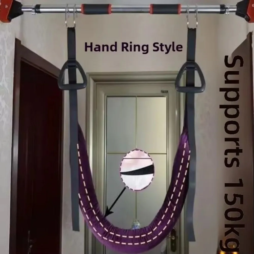 

Hanging Traction Belt Waist Support Lumbar Stretching Device Fitness Yoga Band Ergonomic Disc Auxiliary Belt Home Fit Equipment