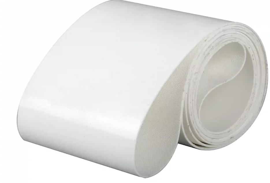 Customized Heat-resistant silicone conveyor belt, food-grade, oil-resistant, corrosion-resistant, anti-sticking conveyor belt