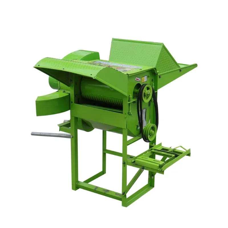 Rapeseed, wheat, rice threshing machine, soybean, sorghum, sesame multi-function, automatic threshing