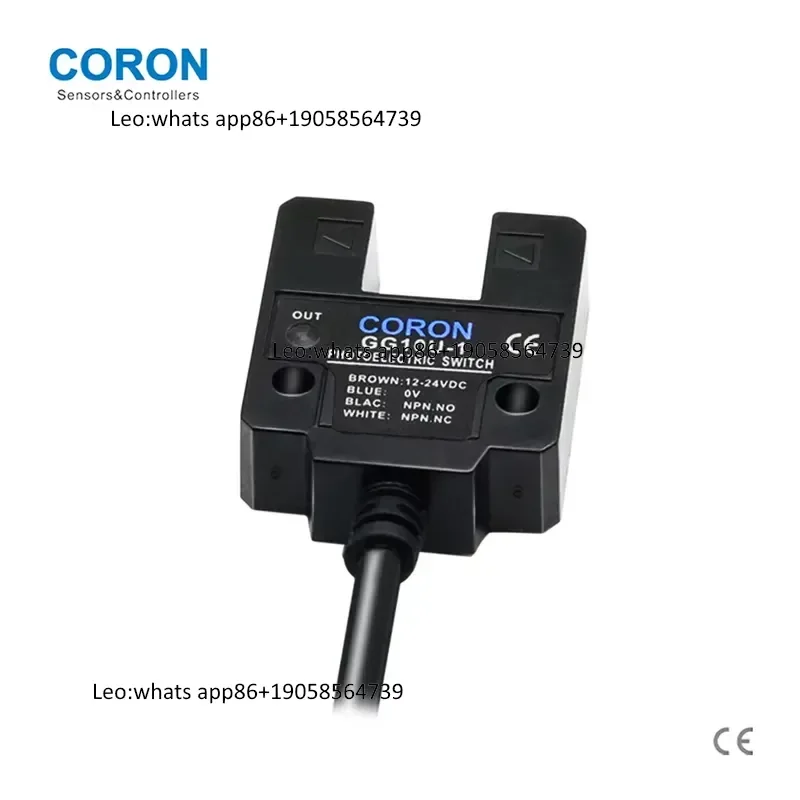 GG10U-1 Micro Slot Optical Sensor NPN LED Distance Photoelectric Detection with Reliable Markings Color Coded