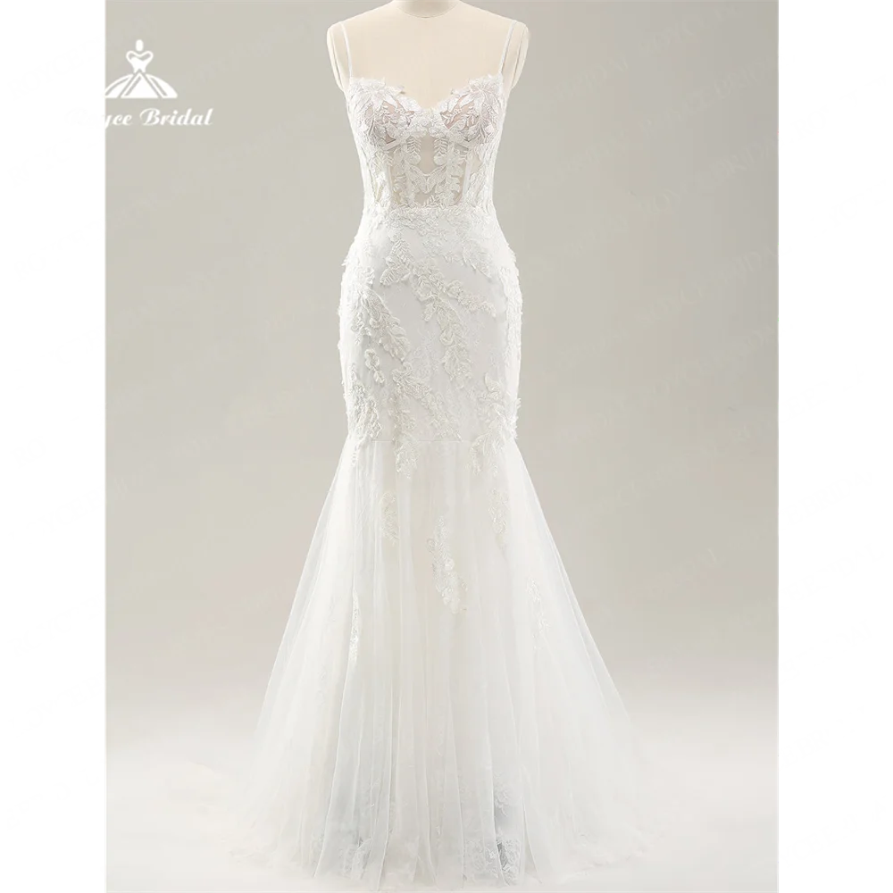 

Roycebridal Sweetheart Mermaid Wedding Dress 2025 Lace Court Train Wedding Gown düğün elbisesiwedding dressesvestidosvestidos no