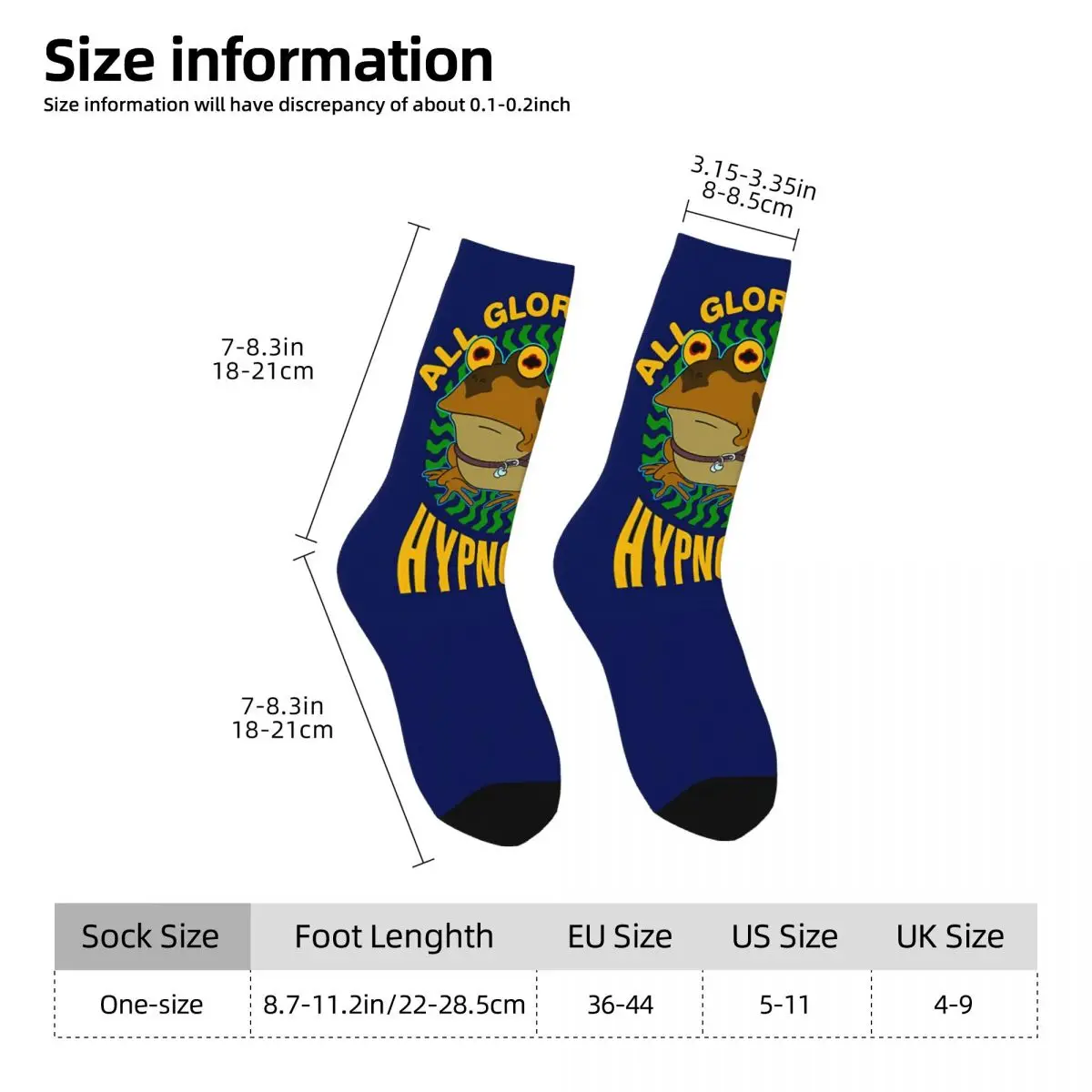 All Glory To The Hypnotoad Sock Printed Man Polyester