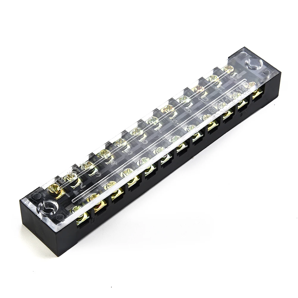 

Надежный блок распределения питания на 12 позиций для морского применения, 15А 600В, эффективная организация электрических цепей