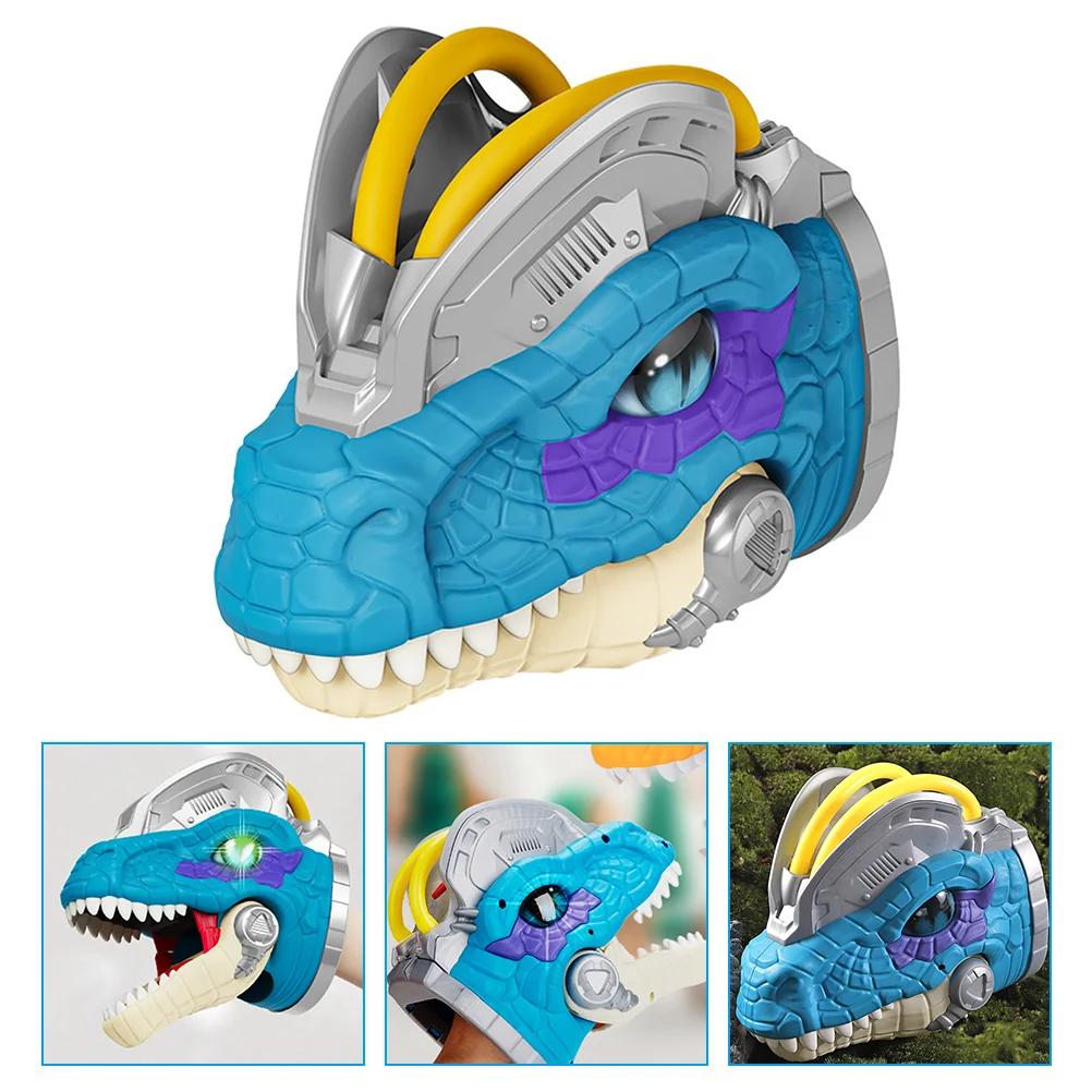 Brinquedo de fantoche de mão de dinossauro, fantoches de animais realistas para crianças, brinquedos criativos de dinossauro, presentes educativos, mão de desenho animado