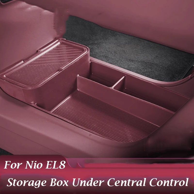 

Storage Box Under Central Control for Nio EL8 2025 2026 Silicone Storage Box Tissue Box Interior Supplies