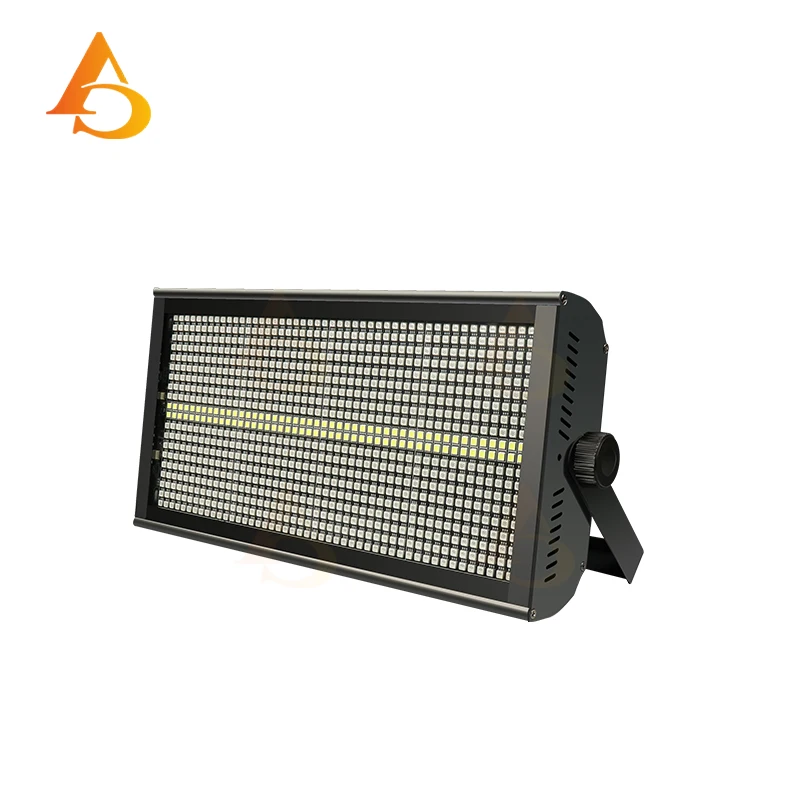 Strobe Light 200W LED RGBW 4 in 1 48 Zones White 8000K DMX Super Bright Dj Wall Washer Bar Strobe Light Stage Lighting Effect