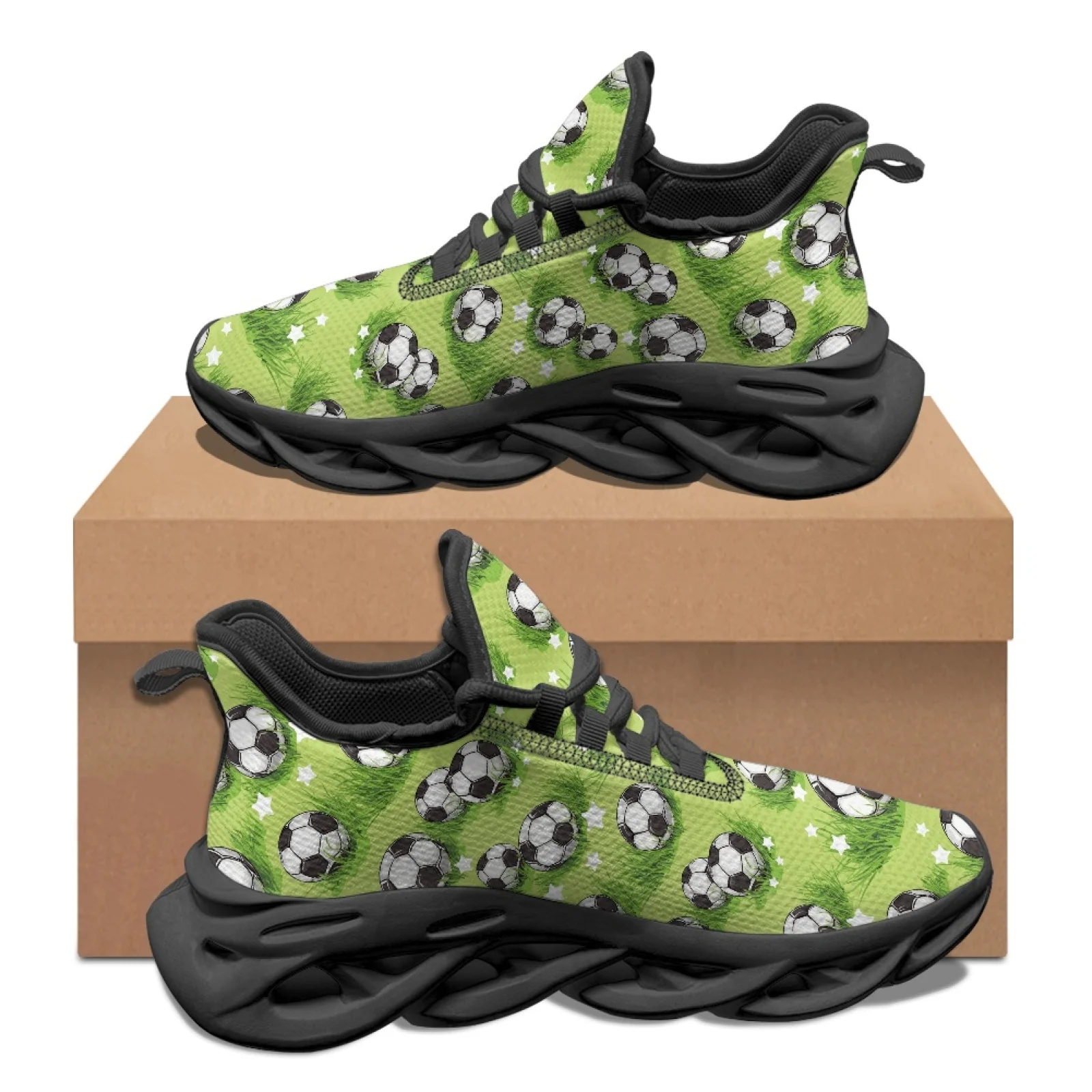 PENSTROLL Soccer Ball Grass Mens Running Shoes Athletic Shoes for Adults Breathable Athletic Footwear