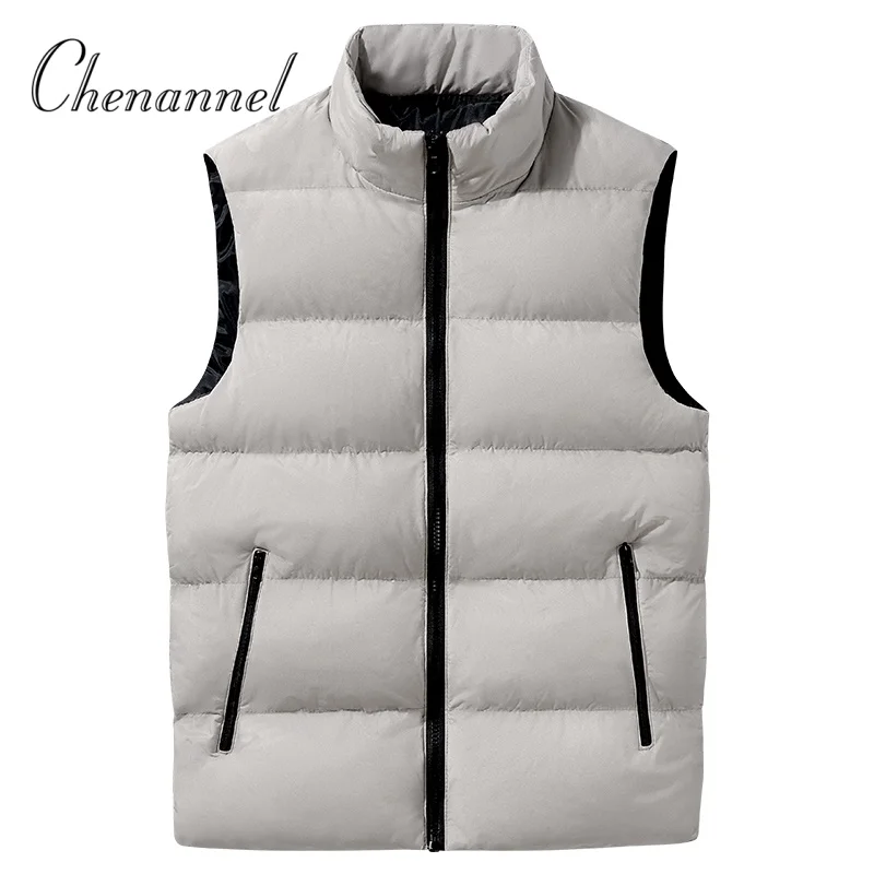 

Spring Fashion Mens Jacket Sleeveless Vest Thermal Soft Vests Casual Coats Male Cotton Mens Vest Men Thicken Waistcoat