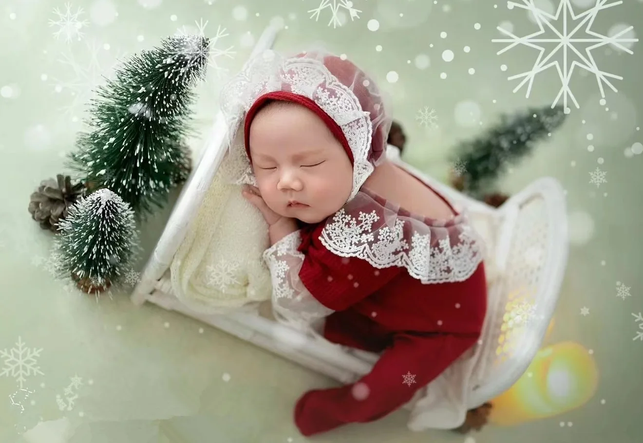 الوليد عيد الميلاد الزي الوليد التصوير الدعائم الطفل رومبير بذلة التصوير استوديو يطلق النار الملحقات #3