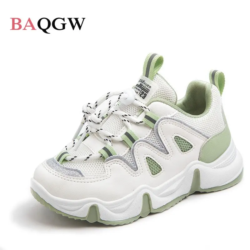 Kids Casual Sneakers Spring Sport Shoes for Big Kids Shoes for Boys Children Mesh Breathable Non-Slip Shoes Teen Girl Size 26-37