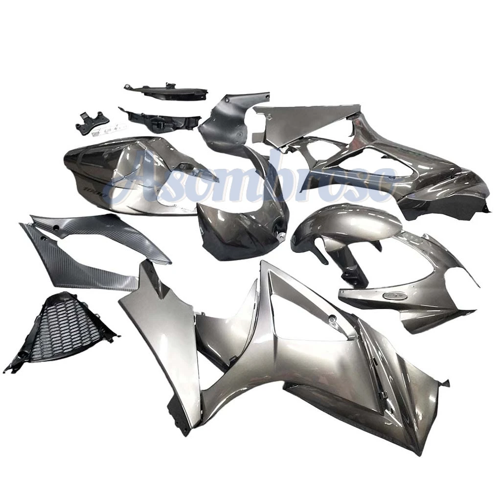 Metallic Silvery ABS Injection Bodywork Set GSXR 1000 2007 2008 Motorcycle Aftermarket Fairings Kit for GSXR1000 GSX-R1000