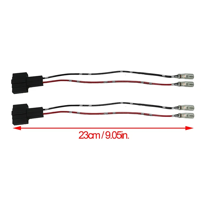 2-Pin Universal Car Speaker Wire Harness Adapter Plug Radio Stereo CD Player Cables for Audi A3 A4 A6 C6 C7 Auto Accessories