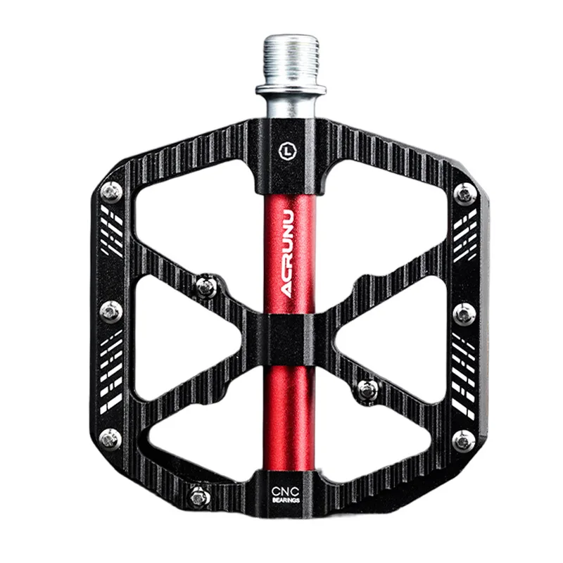 

ACRUNU Bicycle Pedals Mountain Road Bike Aluminum Alloy Bearing Pedals Bicycle Riding Non-slip Pedals