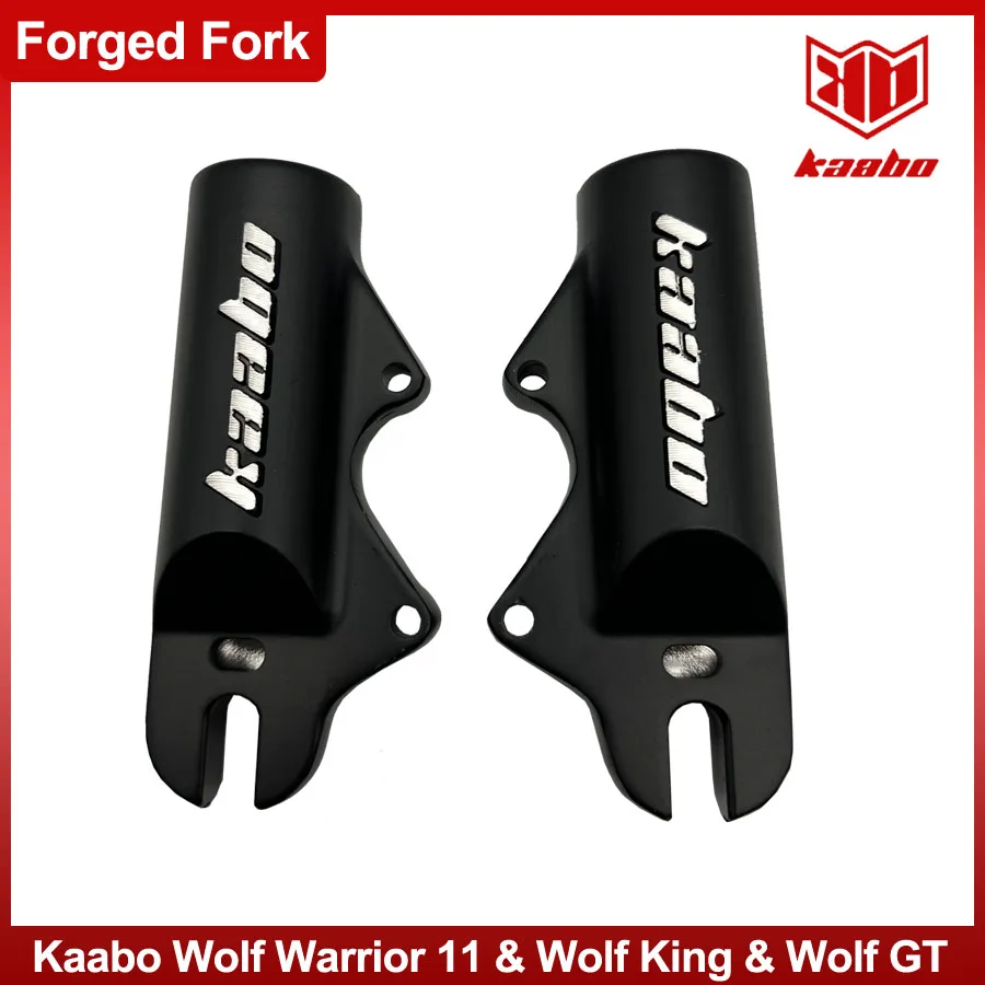 Front Forged Fork Hydraulic Suspension Tube Support for Kaabo Wolf Warrior II King GT Pro Plus Electric Scooter Original Part