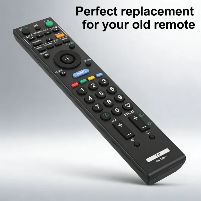 

RM-ED011 Replacement Remote Control for Sony Smart LCD LED HD TV, Compatible with RM-1028 RM-791 RM-ED009 RM-ED012