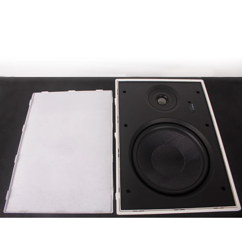 Duża moc 80W prostokątny koncentryczny głośnik sufitowy 8-calowy radio HiFi głośnik kina domowego nagłośnienie adres publiczny róg