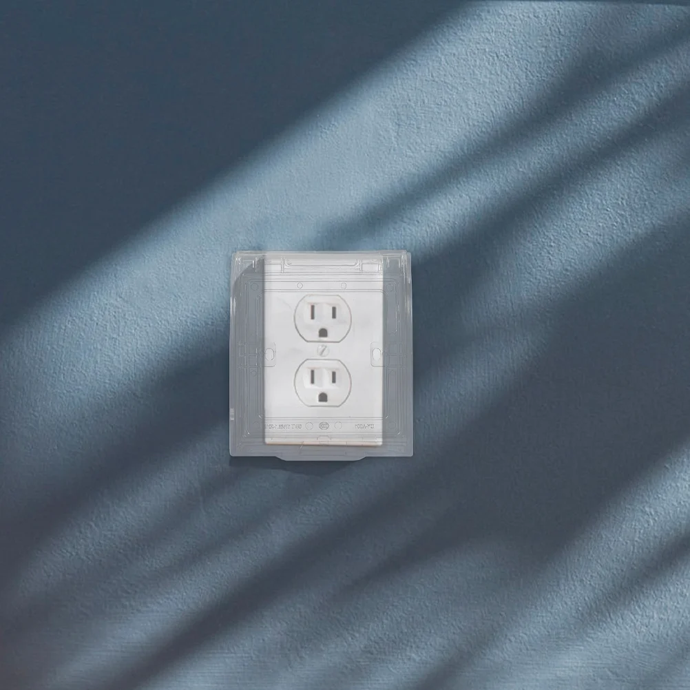 

3Pcs Socket Cover Babyproof Electrical Outlet Guard Child Safety Switch Protector Plug Covers Electric Outlet Covers