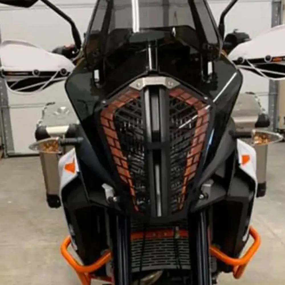 For 1290 Super Adventure 2017-2018-2019-2020 2021 2022 Front Headlight Grille Guard Cover Protector headlamp Net 1290 ADV S R