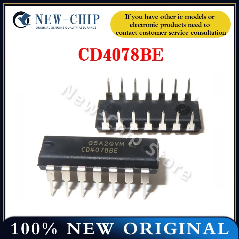 

5 шт.-200 шт./лот CD4078 CD4078BE DIP-14 новый оригинальный