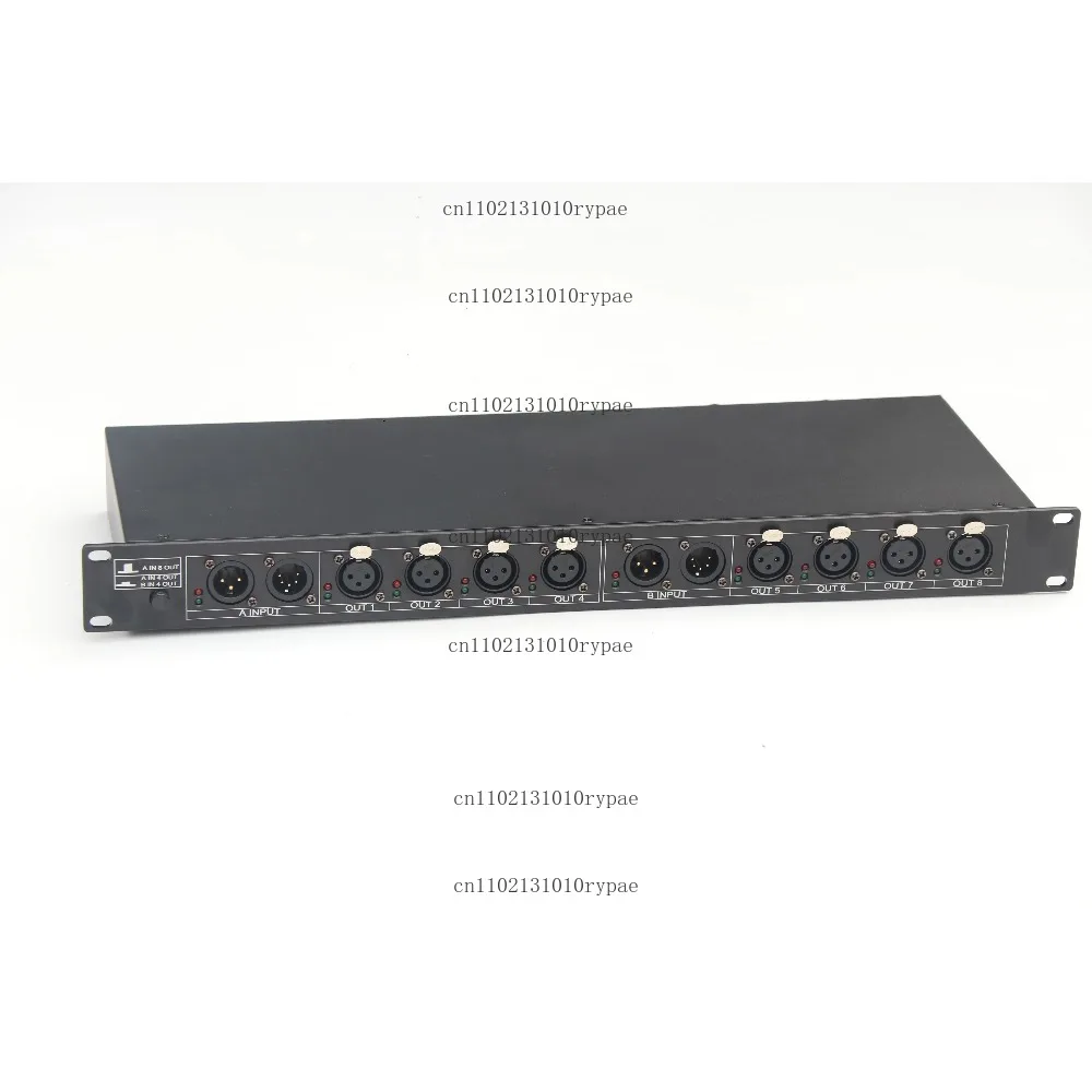 T8-channel audio isolator Professional isolation Current sound noise elimination Audio noise 8 in 8 out isolation rack