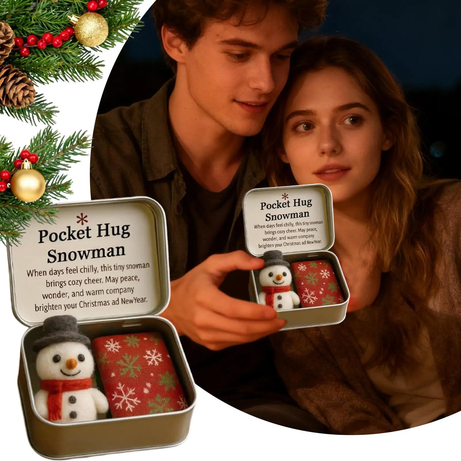 Poupée de câlin, Mini souvenir émotionnel, petite poche, câlin de noël pour vacances, anniversaire, appréciation, bonne chance, soins pour femmes et hommes amoureux