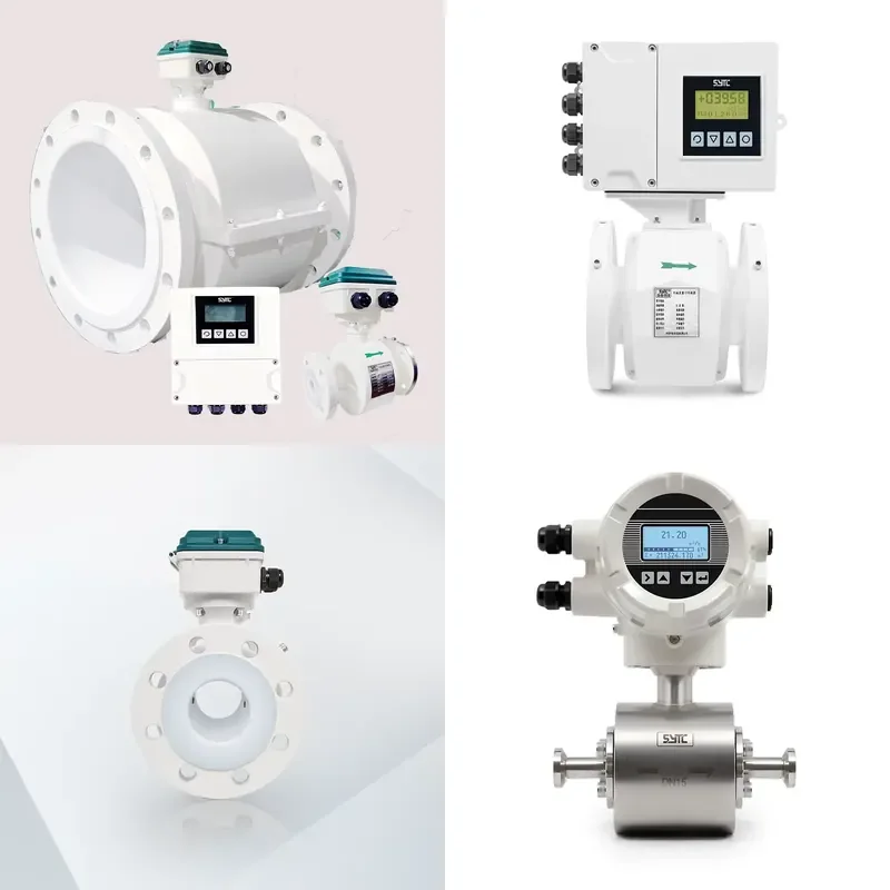 RS485 4-20mA Pulse HART Electromagnetic Flow Meter | Digital Magnetic Water Liquid Flowmeter Medidor De Flujo Price