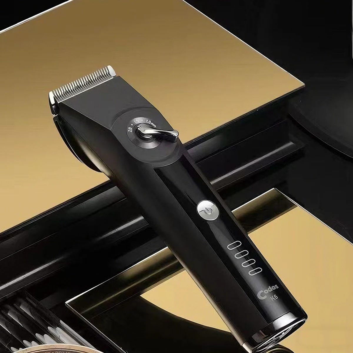 CODOS K6 Máquina para cortar cabello profesional, interfaz USB inalámbrica, máquina de corte de pelo para hombres, cortadora de pelo eléctrica