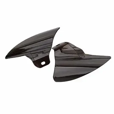 Motorcycle Smoke Saddle Shields Heat Deflector for Harley Touring FLHT FLTR FLHR FL 2009-2015