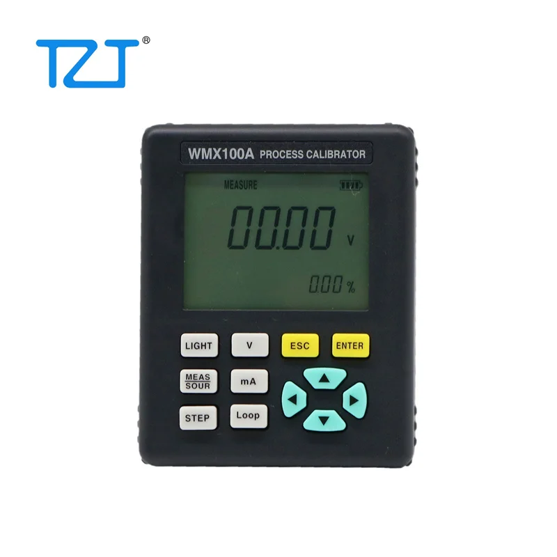 TZT WMX100A Basic Version/WMX100B Handheld Current and Voltage Calibrator Signal Generator Process Calibrator