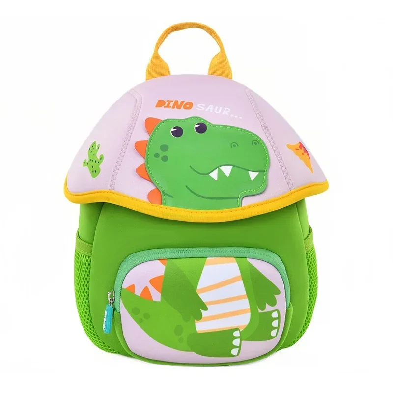 Cartoon Brown Bear School Bags for Boys Kindergarten Kids Backpacks 3D Rocket Dinosaur Cat Anti-Lost Travel Bag Girls Mochilas