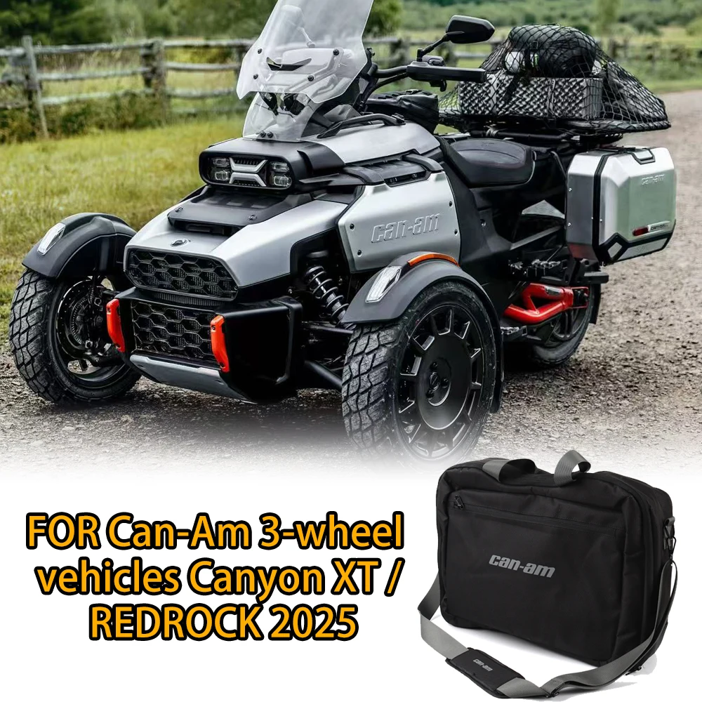 

Can-Am CANYON XT Canyon REDROCK 2025 Luggage Set: Saddlebags, Tail Box, Innerbags, Toolbox, Suitcases Accessories