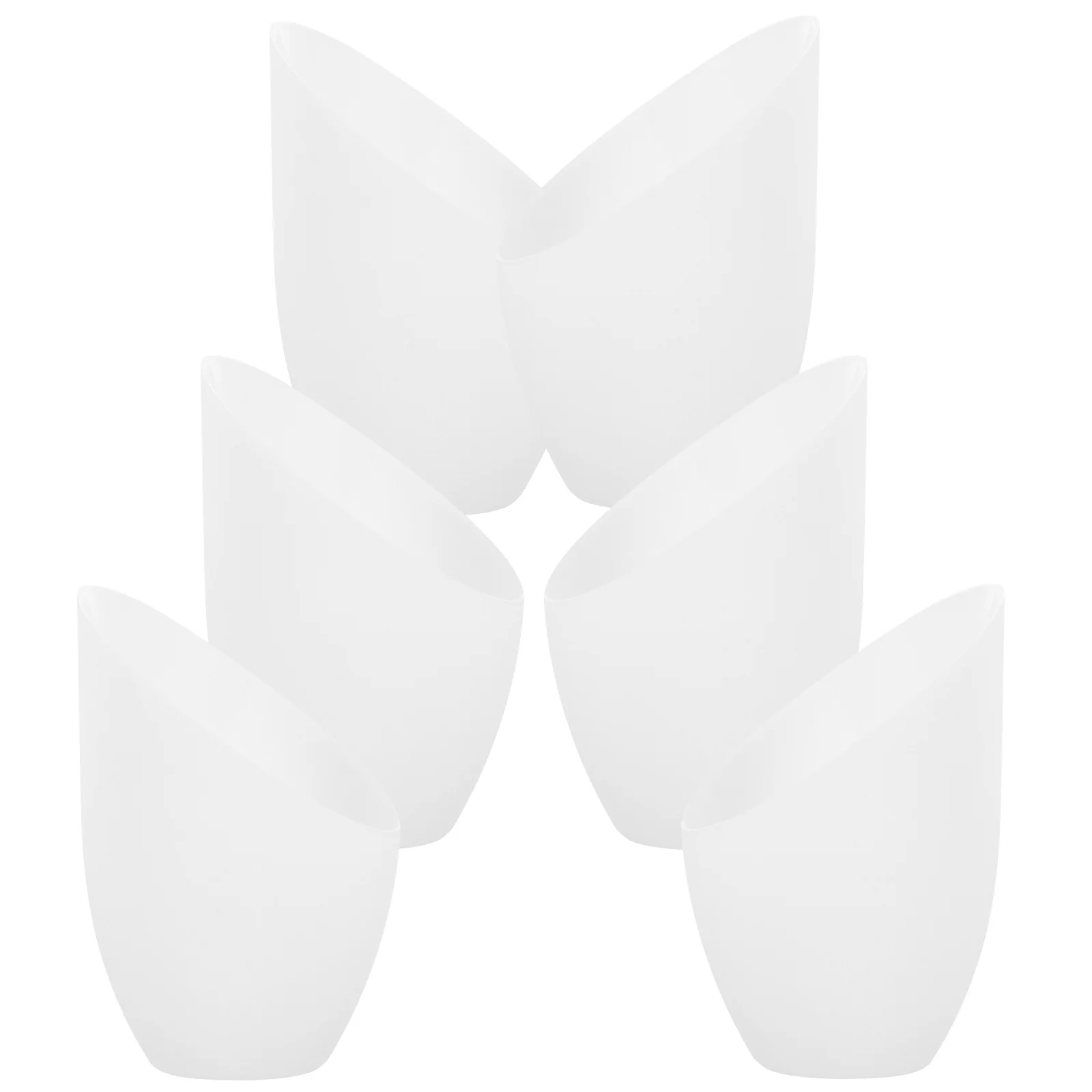 

6Pcs Horseshoe Lamp Shades Premium Replacement Glass Wall Light Shades for Table Floor Hanging Wall Lamps Easy Install