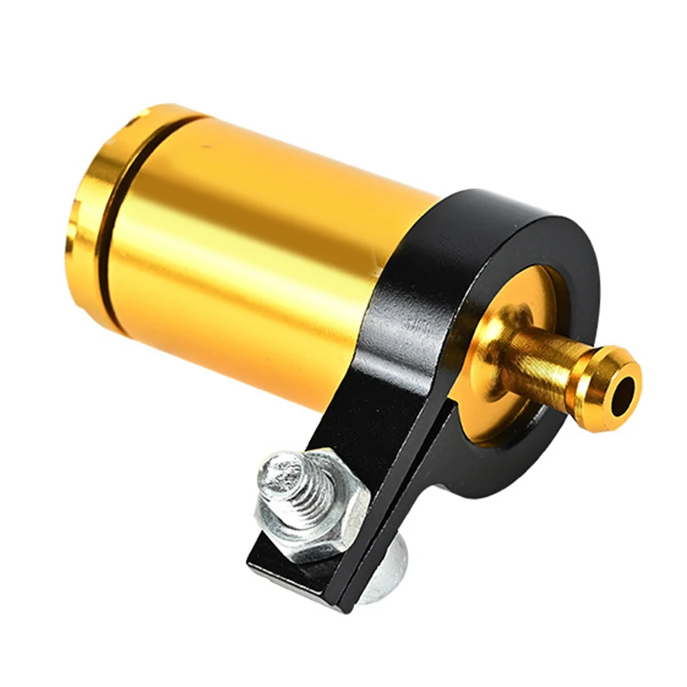 

Чашка масляного фильтра для мотоцикла, аксессуар для масляного горшка из алюминиевого сплава, легкий с монтажным комплектом для тормозной гидравлической системы