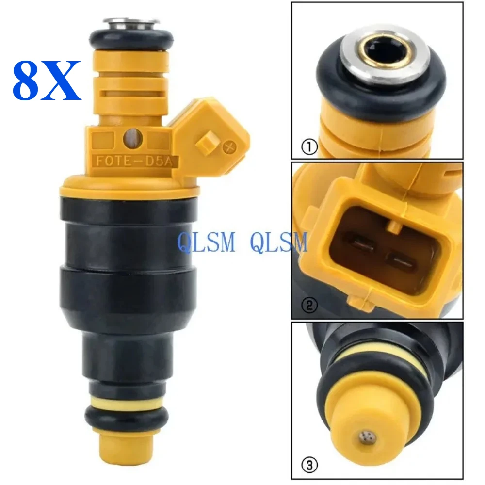 

8-Piece fuel injector nozzle 0280150943 for Ford 4.6 5.0 5.4 5.8- car accessories